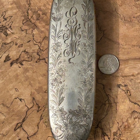 Other - Vintage Sterling Silver clothes brush excellent condition. 2.6 ounces